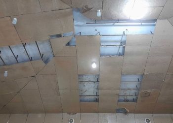 দ্রুতই মেরামত হচ্ছে শাবিপ্রবির মিনি অডিটোরিয়াম