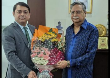 Almas Kabir met the President