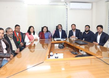 বিডিইউ আইকিউএসি’র সাথে ইউজিসি’র দ্বিপাক্ষিক সভা অনুষ্ঠিত