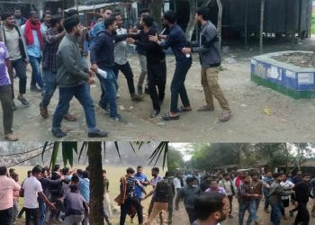 বশেমুরবিপ্রবিতে নিষিদ্ধ ছাত্রলীগের হামলায় সাংবাদিক সমন্বয়কসহ আহত ৪