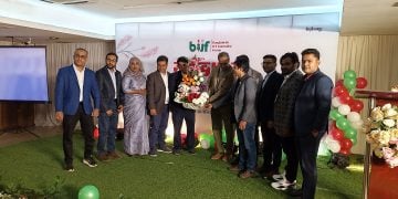 বিআইজেএফ নতুন কার্যনির্বাহী কমিটির অভিষেক অনুষ্ঠিত