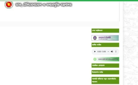 Mysterious Malfunction of Ministry of Posts and Telecom Website