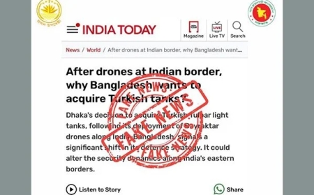 Bangladesh Refutes Claims of Turkish Tank Purchase, Labels Report Baseless