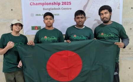 Bangladesh Debuts in Asian Sudoku Championship