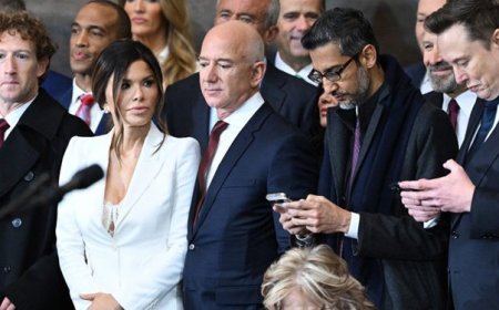 ট্রাম্পের অভিষেকে টেক জায়ান্টদের ভিড়