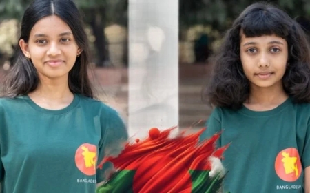 স্বর্ণ জয়ী দুই রোবো-কন্যার উপাখ্যান