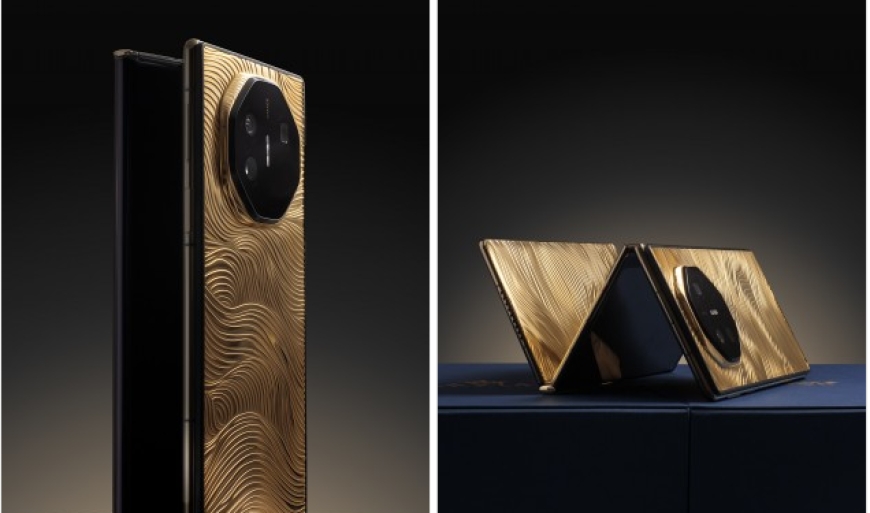 ১৮ ক্যারেট স্বর্ণের হুয়াওয়ে মেট এক্সটি আল্টিমেট উন্মোচন