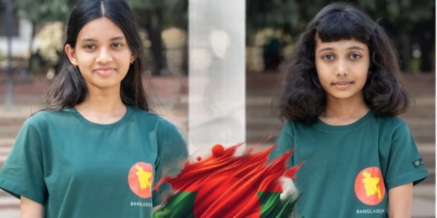 স্বর্ণ জয়ী দুই রোবো-কন্যার উপাখ্যান