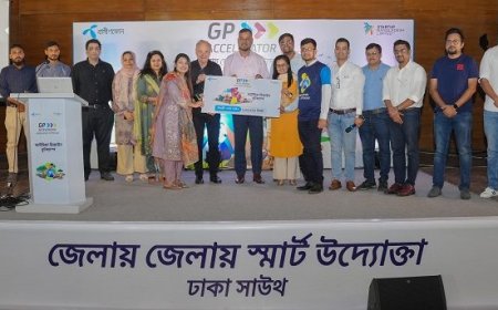 ঢাকায় জিপি এক্সিলারেটরের ‘জেলায় জেলায় স্মার্ট উদ্যোক্তা’ বুটক্যাম্প অনুষ্ঠিত