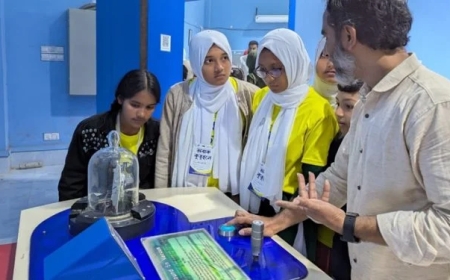 Coastal Girls Explore Science and Technology in Dhaka