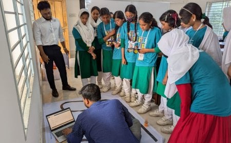 আনন্দ ও উদ্দীপনায় সাতক্ষিরায় স্টেম ফেস্ট উদযাপিত