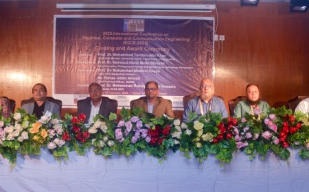 চুয়েটে তিনদিনব্যাপী আন্তর্জাতিক কনফারেন্সে  ৫২৭টি গবেষণা পত্র উপস্থাপন