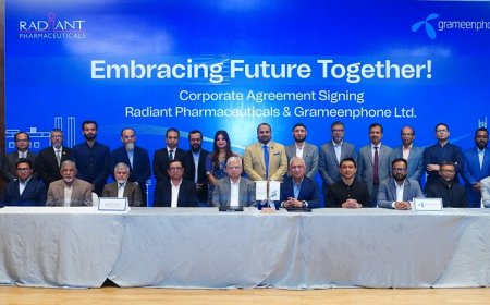 Grameenphone and Radiant Pharmaceuticals Forge Strategic Partnership