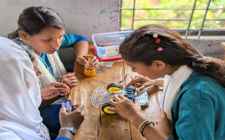 STEM Fest Sparks Girl Students' Interest in Science and Technology in Rampal