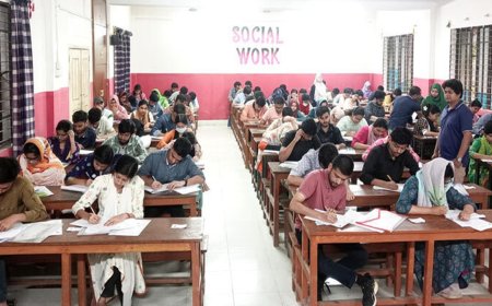 Jagannath University Hosts ‘A’ Unit Admission Test for Science Faculty: Absent 3o%
