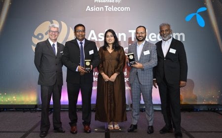 এশিয়ান টেলিকম অ্যাওয়ার্ড জিতলো গ্রামীণফোন