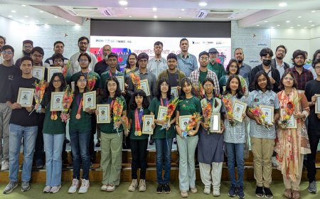 Bangladesh AI and Robotics Olympiad Teams Honored in Grand Reception