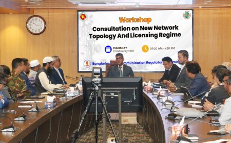 BTRC Holds Second Workshop on Telecom Network and Licensing Reform