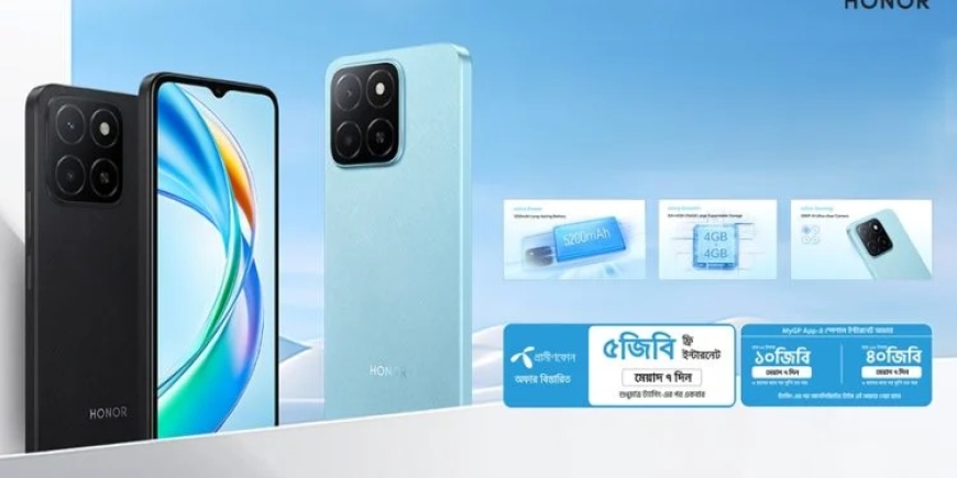 HONOR X5B Plus to Launch in Bangladesh on February 5 with Grameenphone Offers