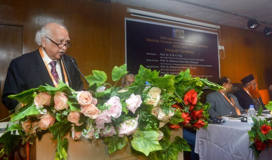 ECCE-2025: International Conference on Electrical, Computer, and Communication Engineering Begins at CUET