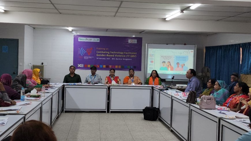 Training Tackles Tech-Enabled Gender-Based Violence in Barisal