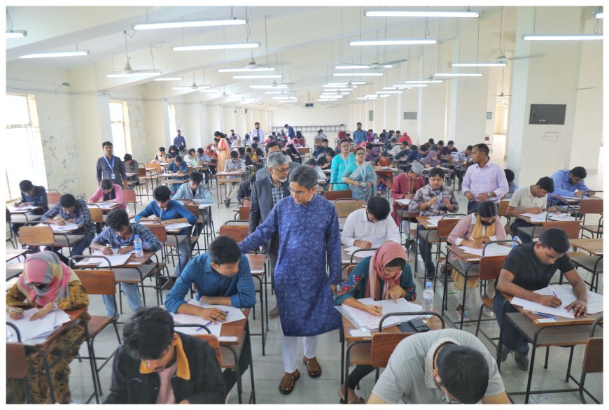Admission Tests for SUST ‘A’ and ‘B’ Units Held Peacefully at JUST