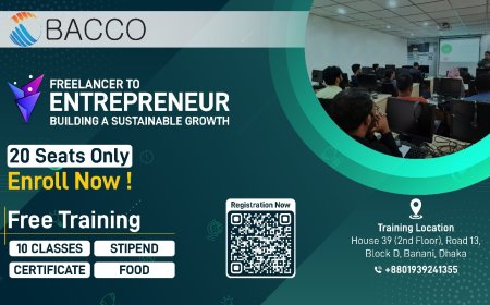 ফ্রিল্যান্সারদের উদ্যোক্তা হবার প্রশিক্ষণ দিবে বাক্কো