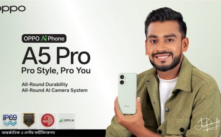 Mehidy Hasan Miraz Named Product Experience Ambassador for OPPO A5 Pro