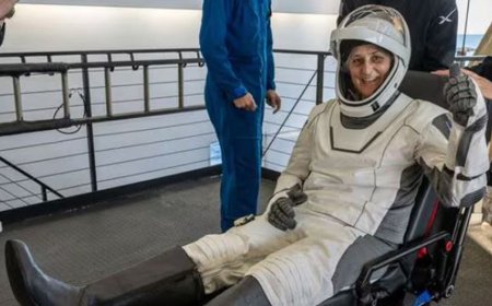 Safe Splashdown: Sunita Williams and Crew Return to Earth After 286 Days