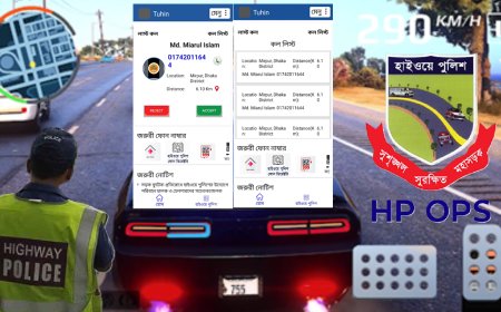 ঈদে অ্যাপসে টহল টিম নিয়ন্ত্রণ করছে হাইওয়ে পুলিশ