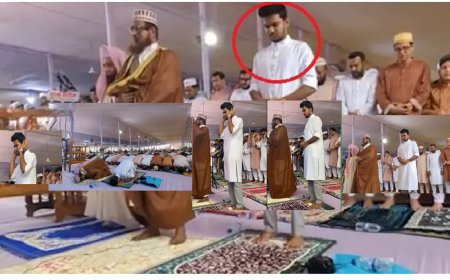 কেন আলাদা কাতারে দাঁড়িয়েছিলেন উপদেষ্টা আসিফ