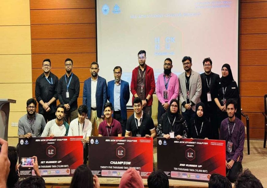 NSU Hackathon Season 5 Showcases Student Innovation