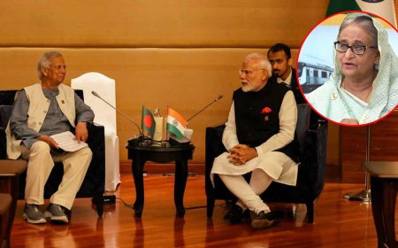 আপনার প্রতি শেখ হাসিনার অসম্মানজনক আচরণ দেখেছি: ড. ইউনূসকে মোদী