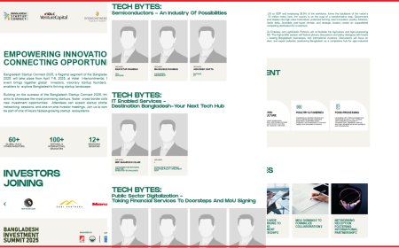 BIDA’s Big Bet: Bangladesh Investment Summit Set to Spotlight Key Sectors Amid Gaps