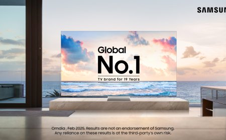 বৈশ্বিক টিভির বাজারে টানা ১৯ বছর ধরে শীর্ষে স্যামসাং ইলেকট্রনিকস