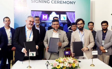 স্বাস্থ্য, প্রযুক্তি ও পানিসম্পদ খাতে ৫টি সমঝোতা চুক্তি সই