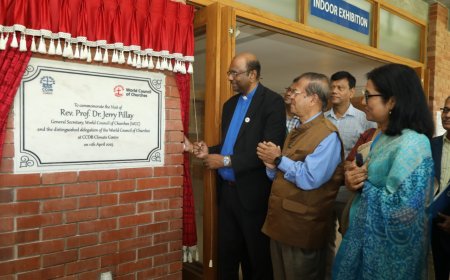 WCC GS Jerry Pillay’s visit Marks a Milestone in Climate Justice Dialogue at CCDB Climate Centre
