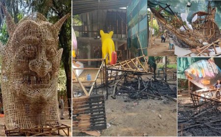 সিসি ফুটেজ তদন্তে চারুকলার ফ্যাসিস্ট মোটিফের  ‘রহস্যজনক’ আগুন