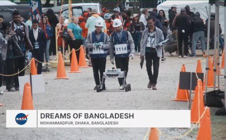 Bangladeshi Brilliance at NASA: Student Teams Triumph in Space Rover Challenge