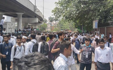 Tech Students Take to the Streets with Six-Point Demand