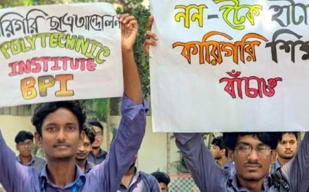 Polytechnic Protest for Six Demands