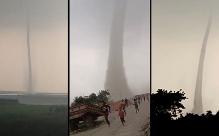 পদ্মায় টর্নেডো’র ভিডিও ভাইরাল