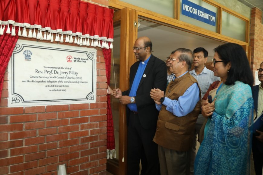 WCC GS Jerry Pillay’s visit Marks a Milestone in Climate Justice Dialogue at CCDB Climate Centre