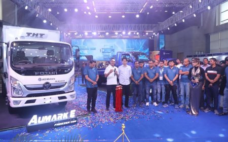 Foton Fridge Vans Fascinate at Dhaka Auto Show 2025