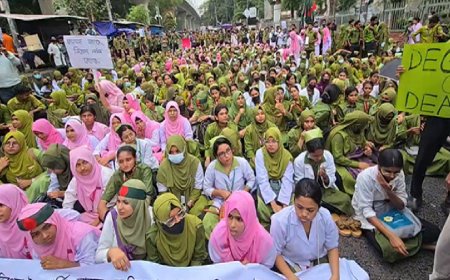 Nursing Students Stage Shutdown Seeking Structured Reform