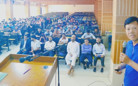 টেরেস্ট্রিয়াল অ্যান্ড মেরিন ওয়েদারিং  সিগন্যালস রেকর্ড নিয়ে যবিপ্রবিতে কর্মশালা অনুষ্ঠিত