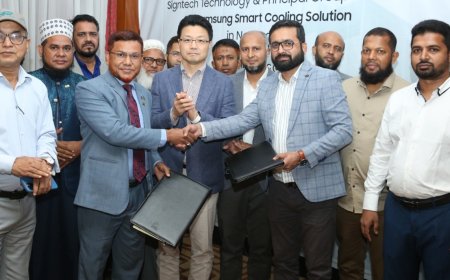 স্যামসাং, সাইনটেক ও প্রিন্সিপাল গ্রুপের চুক্তি স্বাক্ষর