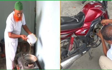 ভেষজ মোবিল উদ্ভাবনে আশরাফ আলীর তেলেসমাতি