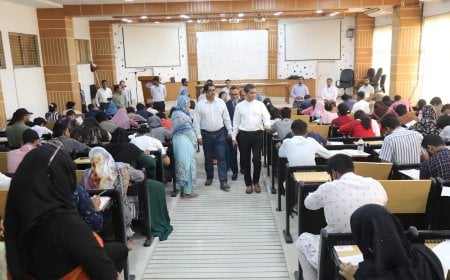 JUST Hosts Fifth GST ‘A’ Unit Admission Test Successfully