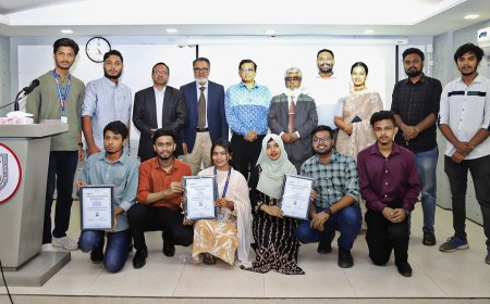 ইউআইটিএস এর তিন উদ্ভাবক পাচ্ছেন  ১ লাখ ৭০ হাজার টাকার অনুদান